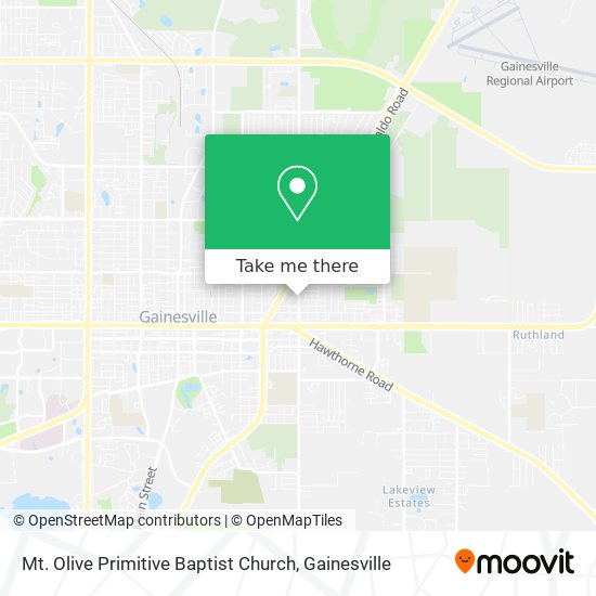 Mapa de Mt. Olive Primitive Baptist Church