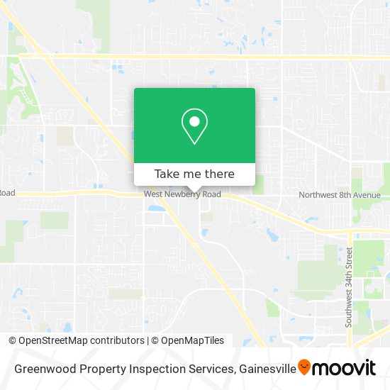 Greenwood Property Inspection Services map