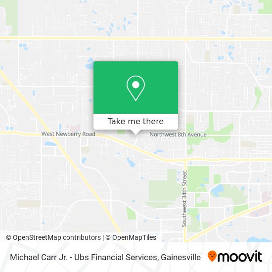 Mapa de Michael Carr Jr. - Ubs Financial Services