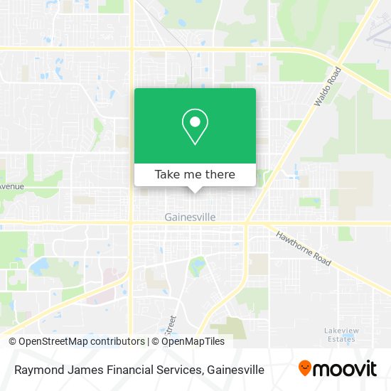 Raymond James Financial Services map