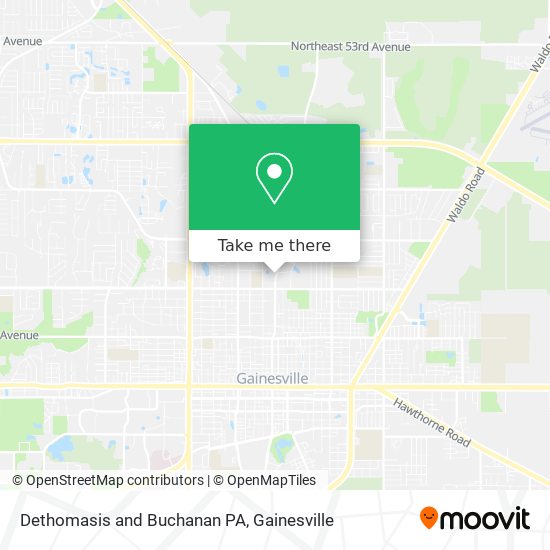 Dethomasis and Buchanan PA map