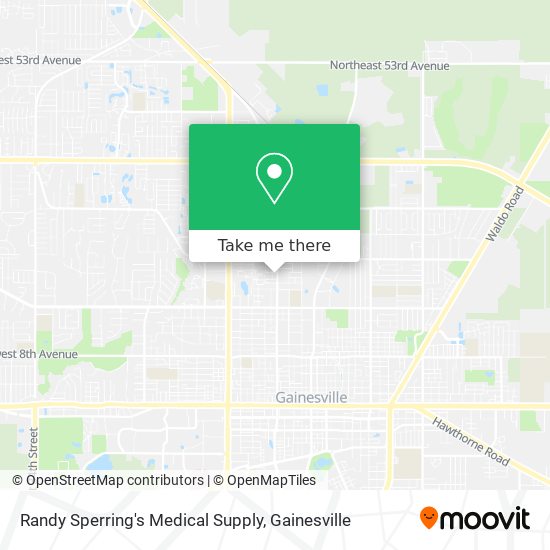 Mapa de Randy Sperring's Medical Supply