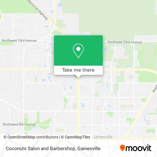 Coconuts Salon and Barbershop map