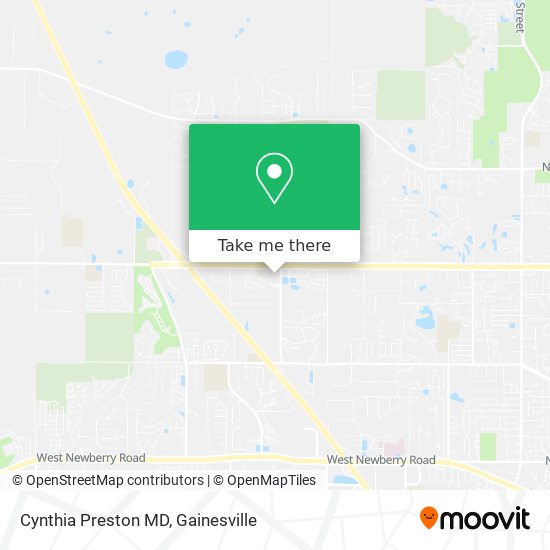 Cynthia Preston MD map