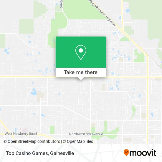 Mapa de Top Casino Games