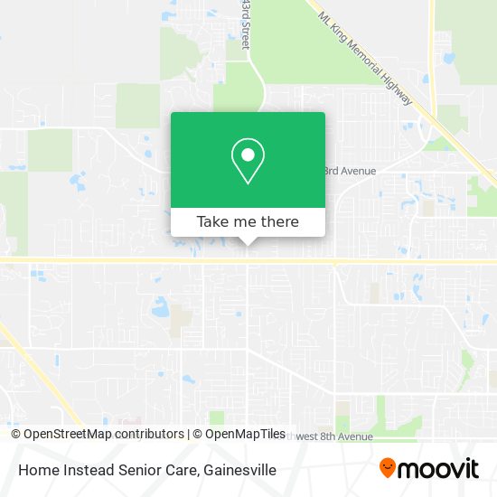 Home Instead Senior Care map
