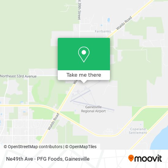 Mapa de Ne49th Ave - PFG Foods