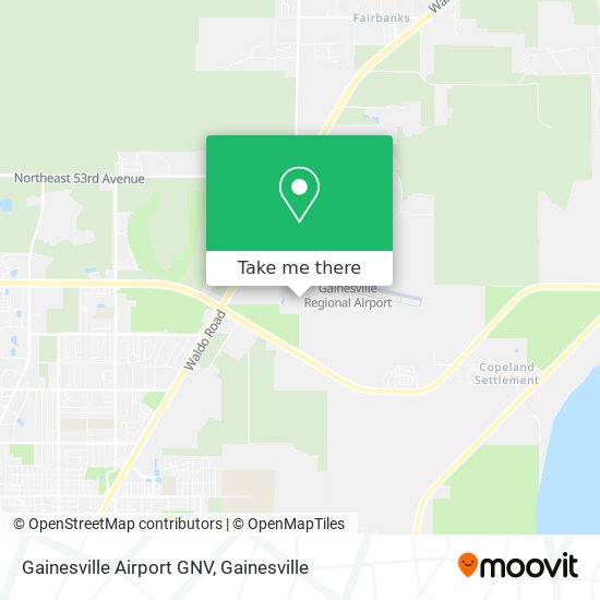 Mapa de Gainesville Airport GNV