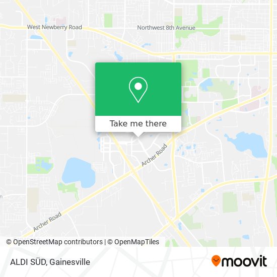 Mapa de ALDI SÜD