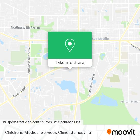 Children's Medical Services Clinic map