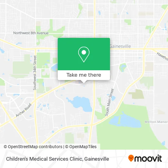 Mapa de Children's Medical Services Clinic