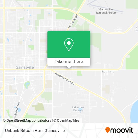Mapa de Unbank Bitcoin Atm