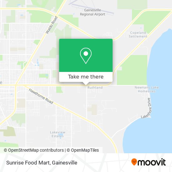 Sunrise Food Mart map