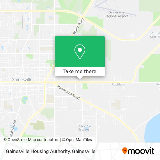 Mapa de Gainesville Housing Authority