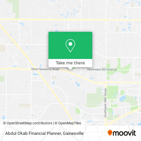 Mapa de Abdul Okab Financial Planner
