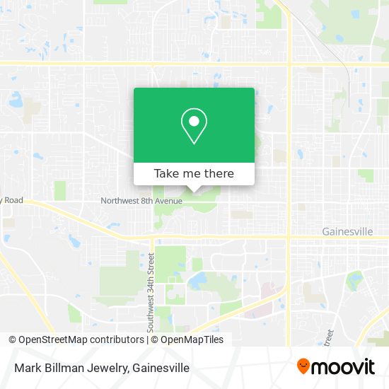 Mark Billman Jewelry map