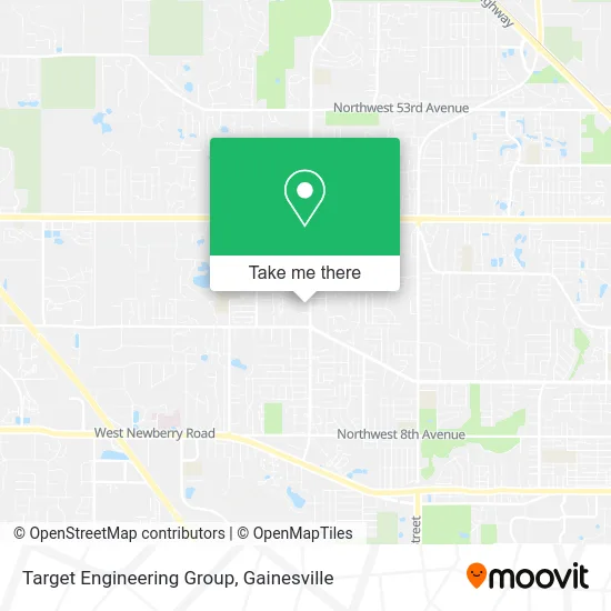 Target Engineering Group map