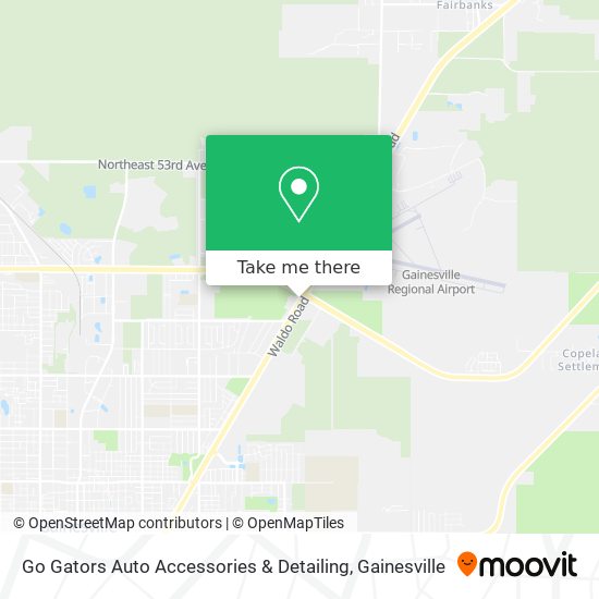 Mapa de Go Gators Auto Accessories & Detailing