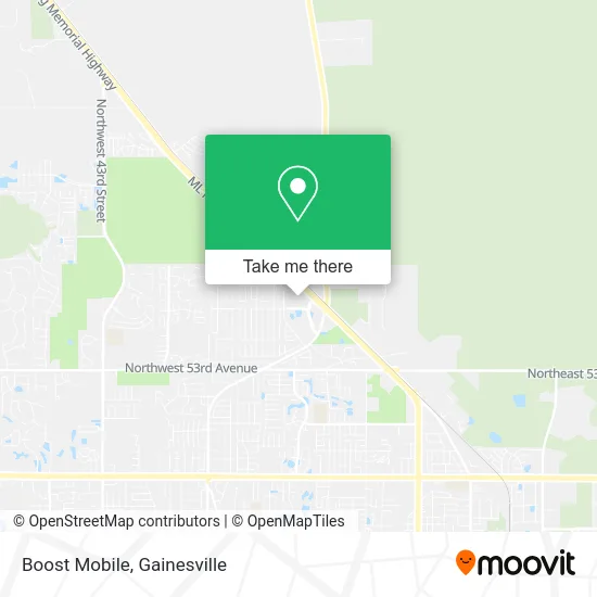 Boost Mobile map