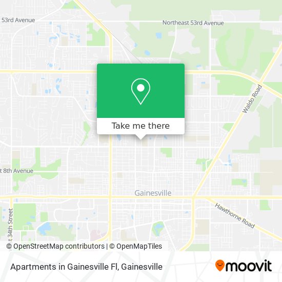 Apartments in Gainesville Fl map
