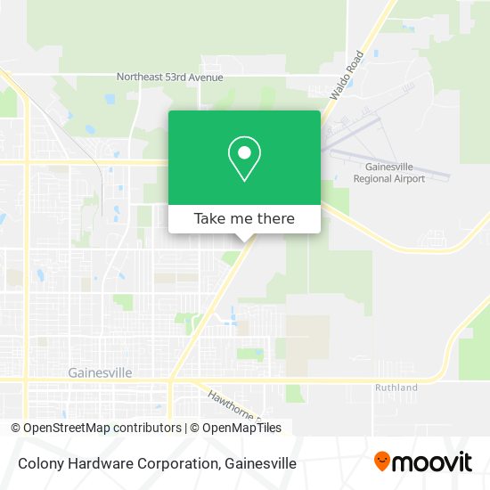 Mapa de Colony Hardware Corporation