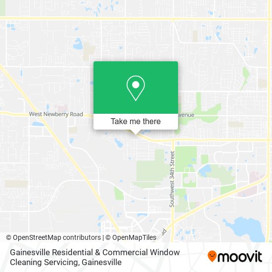 Mapa de Gainesville Residential & Commercial Window Cleaning Servicing