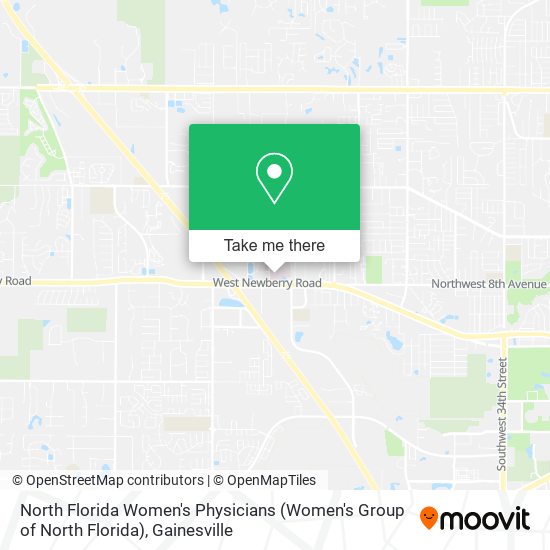 Mapa de North Florida Women's Physicians (Women's Group of North Florida)