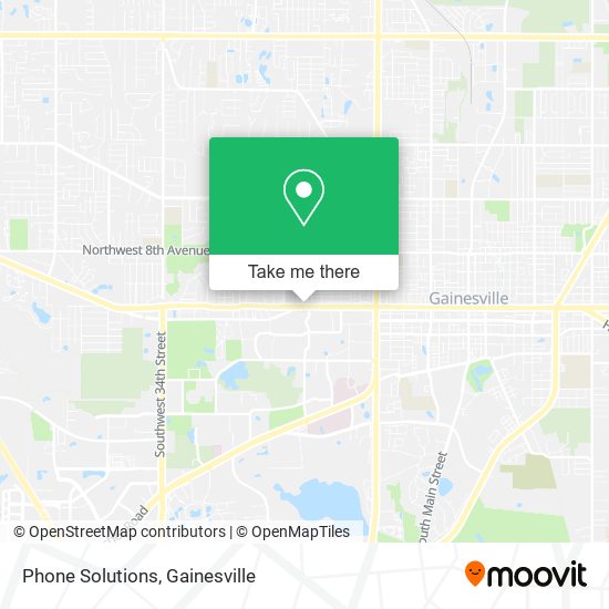 Phone Solutions map