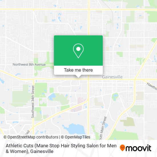 Athletic Cuts (Mane Stop Hair Styling Salon for Men & Women) map