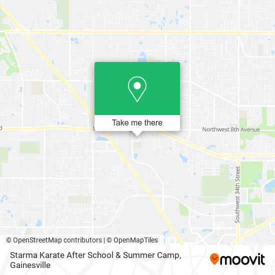 Starma Karate After School & Summer Camp map