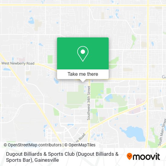 Dugout Billiards & Sports Club map