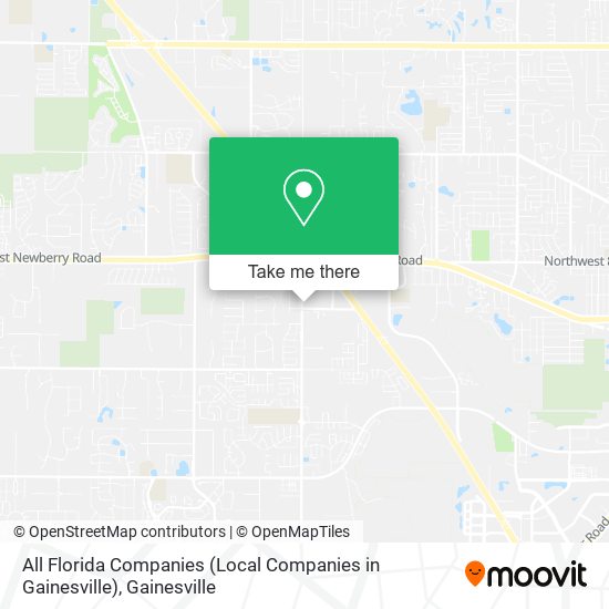 All Florida Companies (Local Companies in Gainesville) map