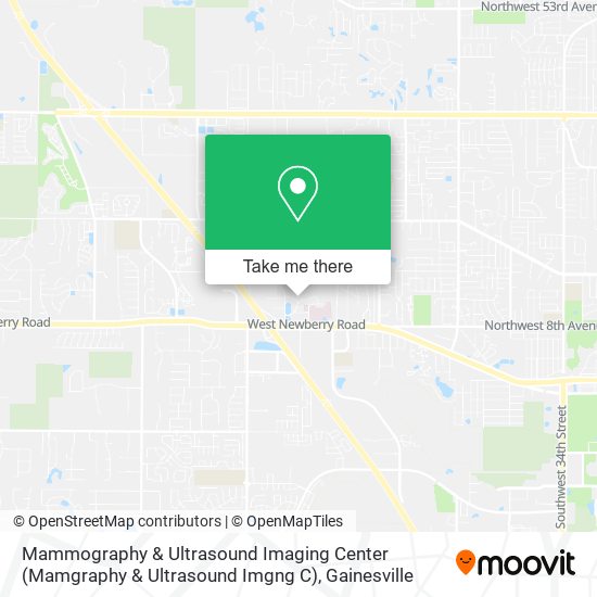 Mammography & Ultrasound Imaging Center (Mamgraphy & Ultrasound Imgng C) map