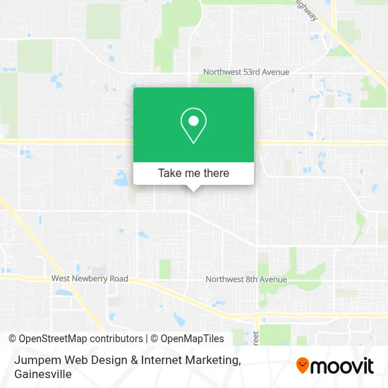 Jumpem Web Design & Internet Marketing map