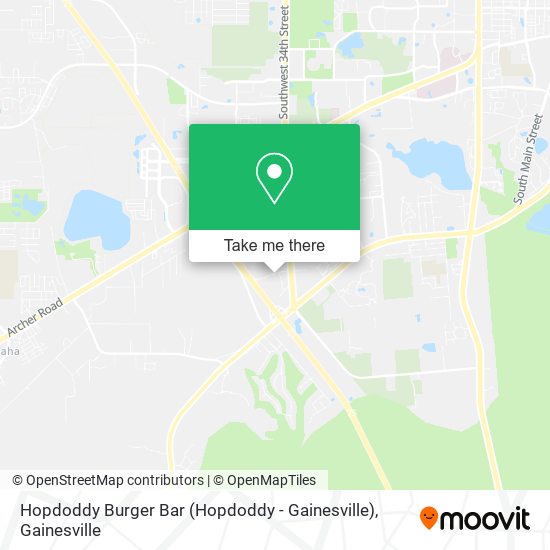 Hopdoddy Burger Bar (Hopdoddy - Gainesville) map