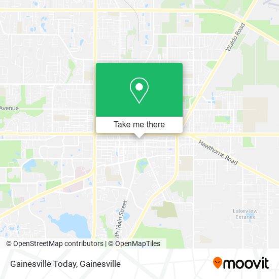 Gainesville Today map