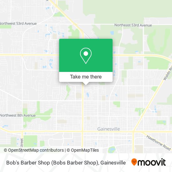 Bob's Barber Shop (Bobs Barber Shop) map