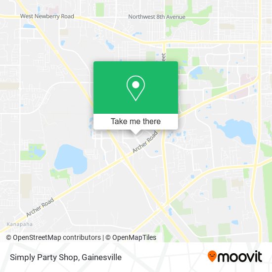 Simply Party Shop map