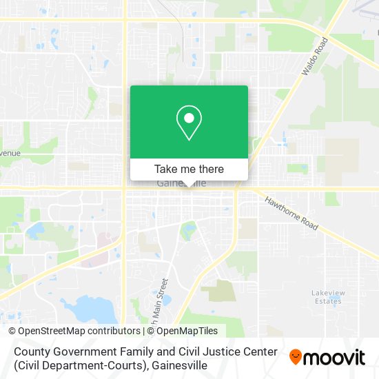 Mapa de County Government Family and Civil Justice Center (Civil Department-Courts)