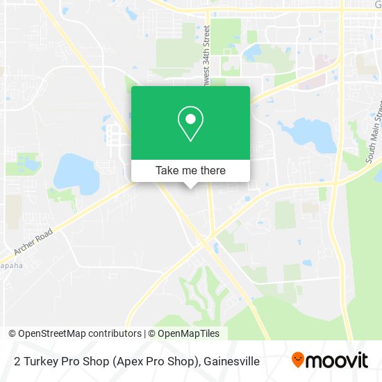 2 Turkey Pro Shop (Apex Pro Shop) map