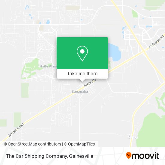 The Car Shipping Company map