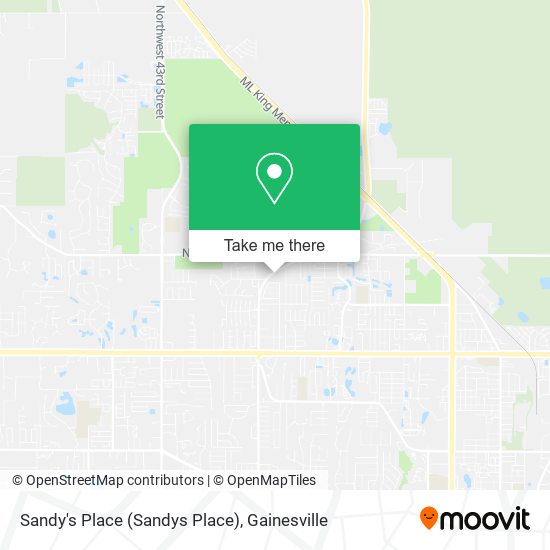 Sandy's Place (Sandys Place) map