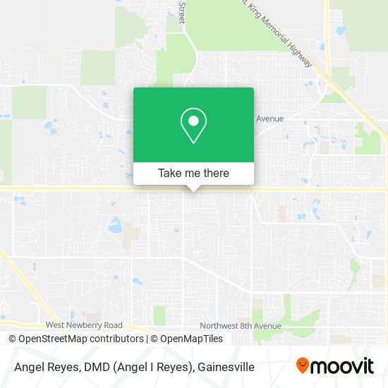 Angel Reyes, DMD (Angel I Reyes) map