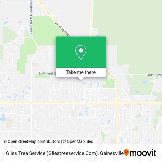 Mapa de Giles Tree Service (Gilestreeservice.Com)