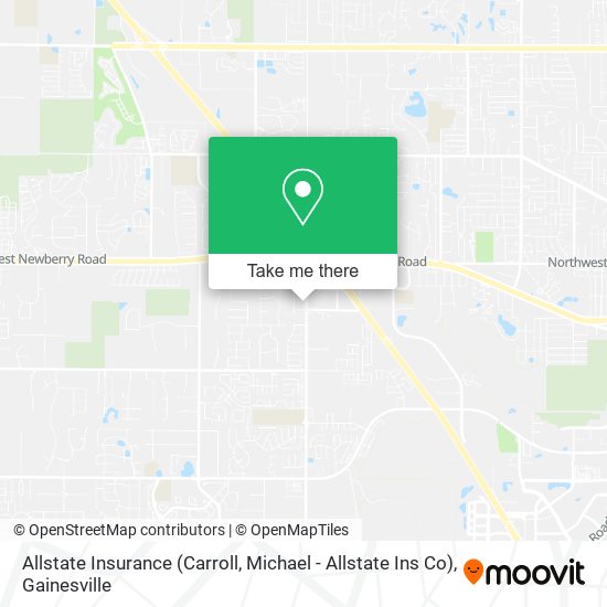 Allstate Insurance (Carroll, Michael - Allstate Ins Co) map