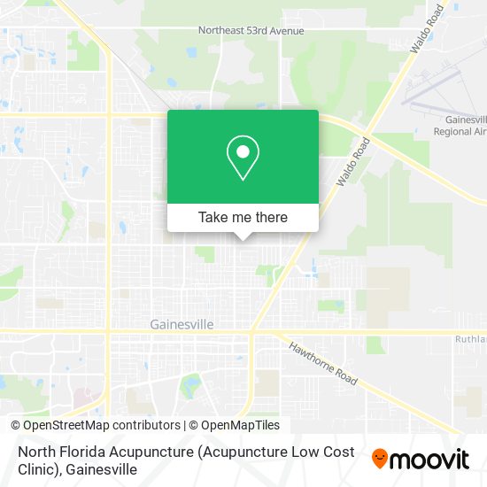 Mapa de North Florida Acupuncture (Acupuncture Low Cost Clinic)