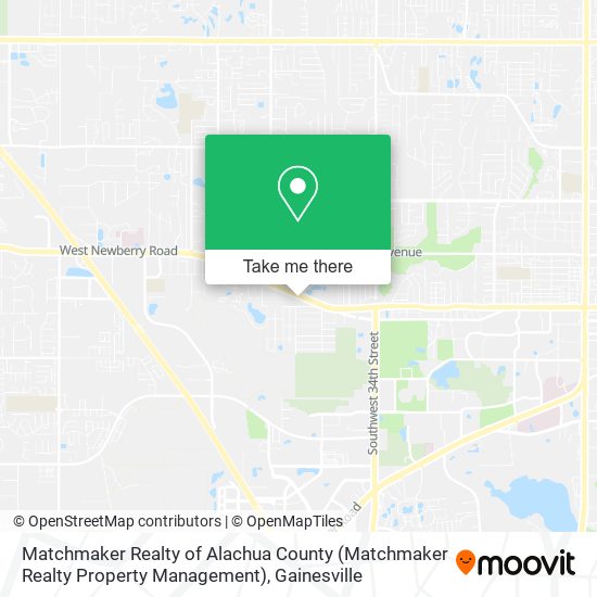 Matchmaker Realty of Alachua County (Matchmaker Realty Property Management) map