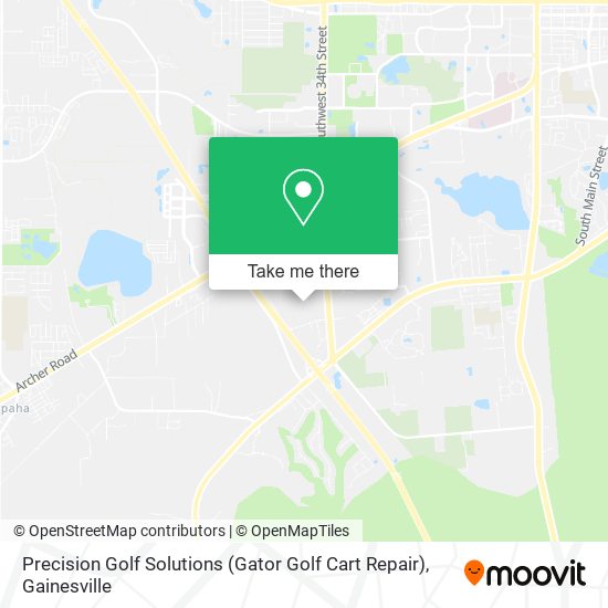 Mapa de Precision Golf Solutions (Gator Golf Cart Repair)