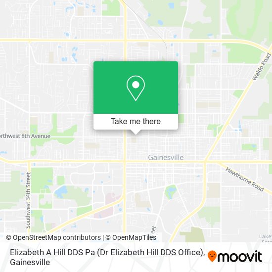 Elizabeth A Hill DDS Pa (Dr Elizabeth Hill DDS Office) map