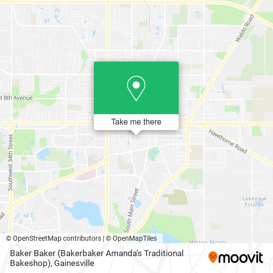 Mapa de Baker Baker (Bakerbaker Amanda's Traditional Bakeshop)